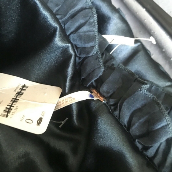 Free People Zoe Ruched Spaghetti cocktail Dress 0 NWT - Picture 5 of 6